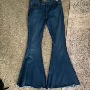 Free People flare jeans